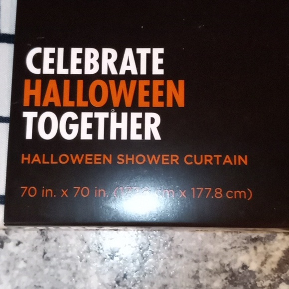 Halloween Shower Curtain 🖤🕷️ FINAL MARKDOWN! - Picture 4 of 6